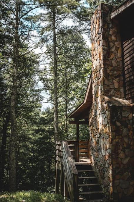 Deer Run Cabin At 36 North - Hot Tub Purlear Esterno foto