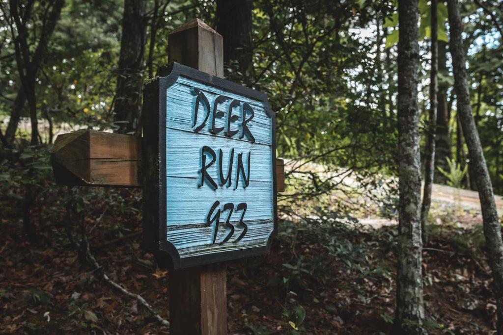 Deer Run Cabin At 36 North - Hot Tub Purlear Esterno foto
